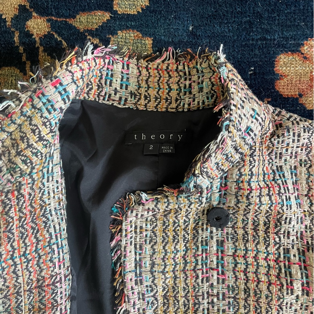 Tweed Cropped Jacket - Picture 2 of 2